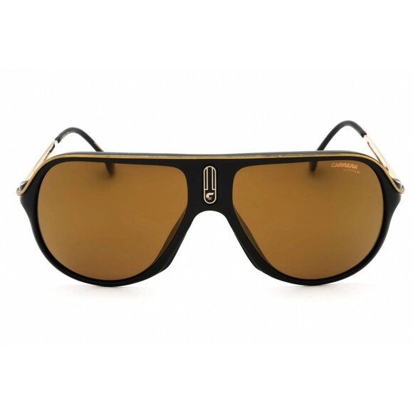 NEW CARRERA SAFARI65/N 02M2 YL UNISEX BLACK GOLD SUNGLASSES main image 2